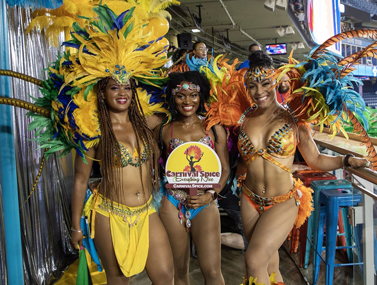 Carnival and cricket on Blue Jays’ home plate in May and July