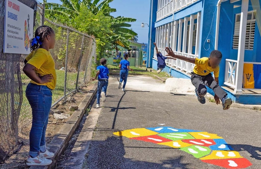 BARBADOS– PAHO launches Creative Play Initiative in Barbados schools to address obesity in children