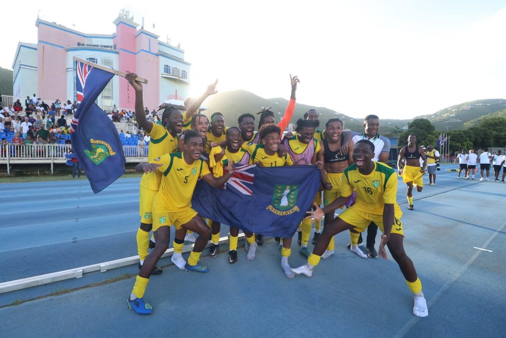 FOOTBALL-Penalty kicks put Anguilla and BVI into the second round.