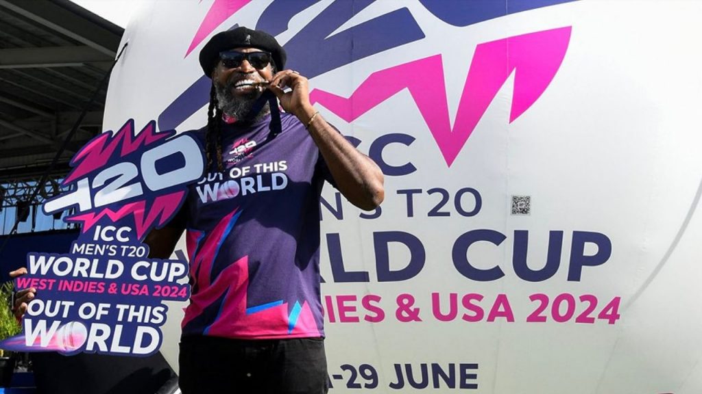 Chris Gayle is Broward County’s cricket ambassador for T20 World Cup