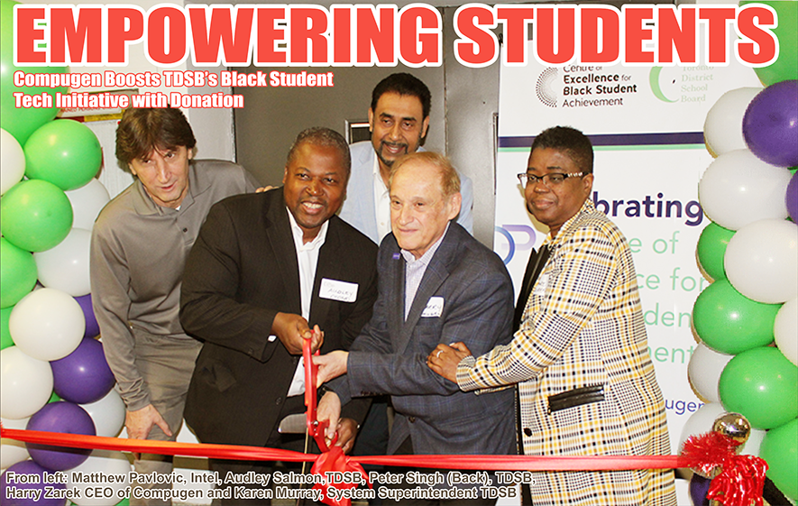 Compugen’s donation to Centre of Excellence for Black Student Achievement empowers future innovators