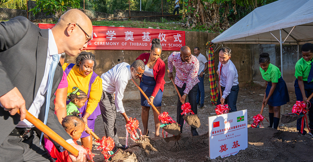 Thibaud Primary School construction commenced