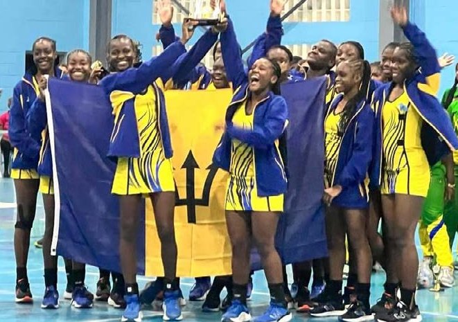 Barbados U16 Netball team wins Jean Pierre Caribbean Youth Netball Tournament